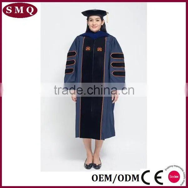 Regalia Doctoral Graduation Gown photo-5