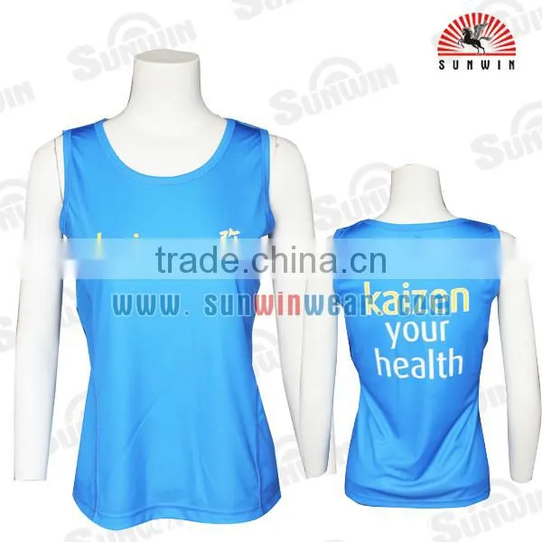 Hot Selling Dry Fit New Design Running Singlet Unisex photo-2