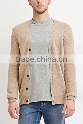 China Button Cardigan Three Colors Mens Cashmere Sweater With High Quality photo-5
