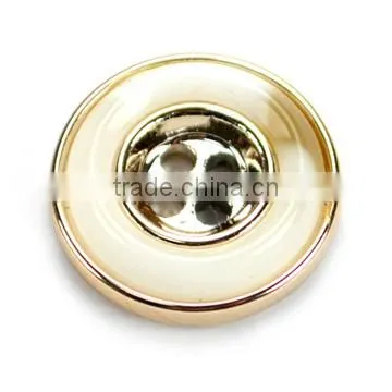 For Garment Accessoires Eco Friendly UV Plating Shinny Silver Button ABS Button photo-4