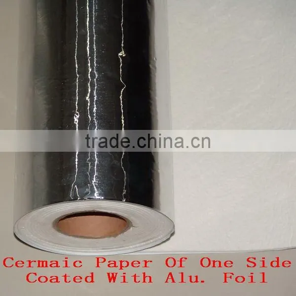 Ceramic Paper of One Side Coated With Alu. Foil