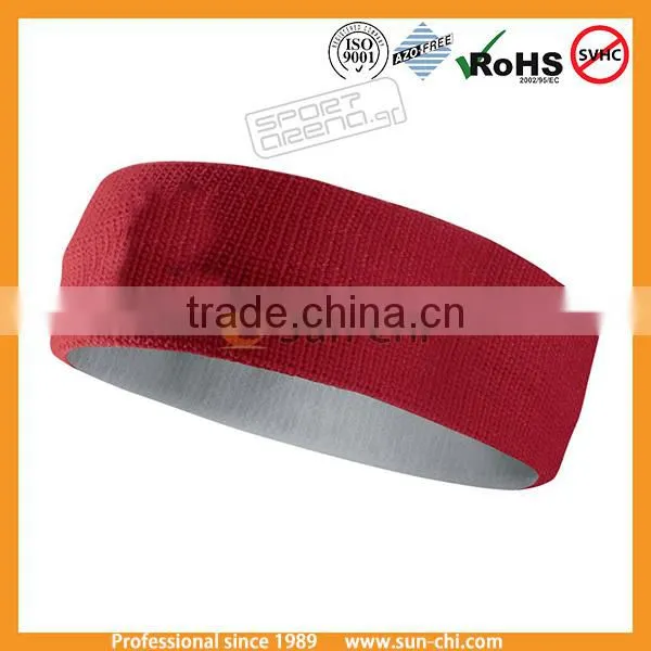China Yiwu Factory Wholesale Good Design Coral Fleece Sport Purple Headbands photo-2