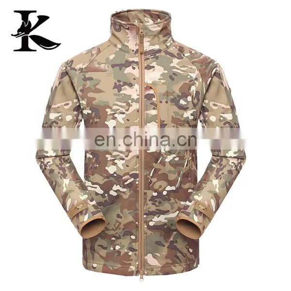 Men Camo Softshell Jacket For Hunting photo-5
