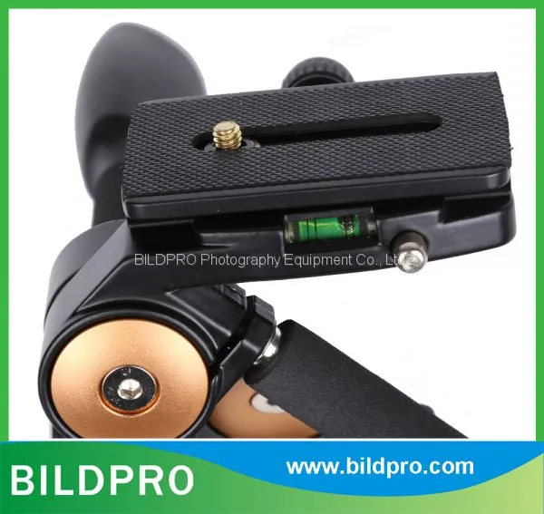 BILDPRO AK-324 Telescopy Tripod Stand Heavy Load Video Camera Tripod 1800mm Extend Tripod photo-3