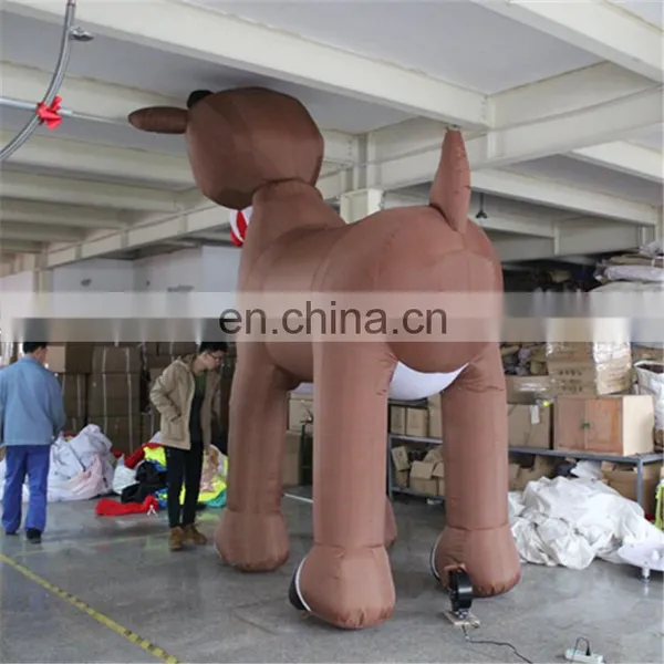 Vivid Creative Christmas Deer Inflatable for Christmas Deciration photo-2