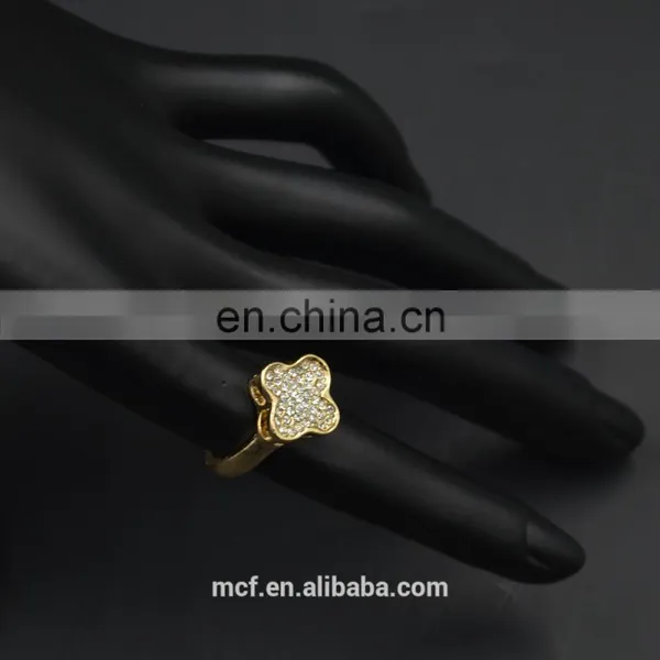 MCR-0063 Wholesale Latest Magic Silver Star Diamond Cluster Ring photo-4