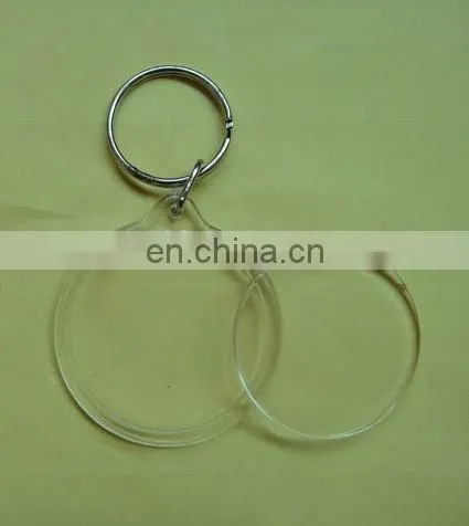 Advertising and Decoration Plastic Keyring Blanks photo-3