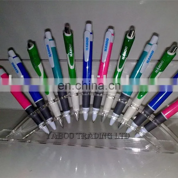 New Arrival Low Price Custom Acrylic Office Super Market Pen Stand Crystal Pen Holder