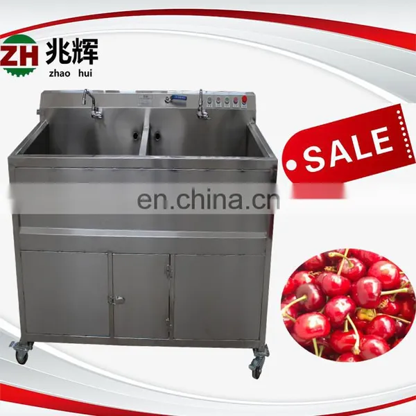 Double Tank Fruit and Vegetable Washing Machine Lettuce Washing Machine Strawberry Air Bubble Washing Machine photo-7