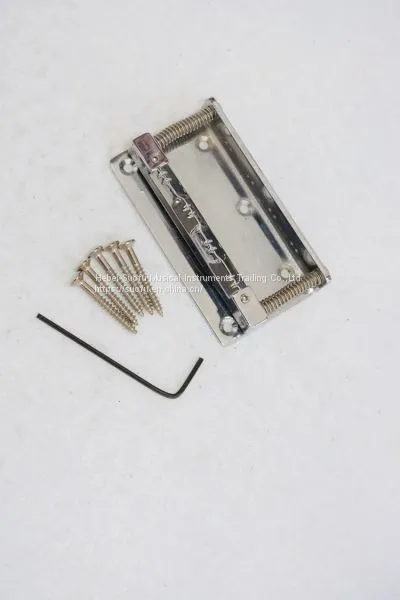 Guitar Parts 3 String Cigar Box Guitar Bridge Black Color