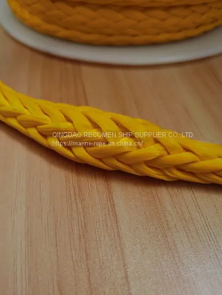RECOMEN Supply Good Quality UHMWPE Mooring Rope HMPE Marine Ropes 44mm Ship Towing photo-3