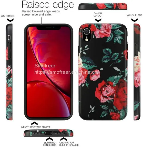 TPU Phone Case of Custom Design for IPhone XS Max TPU Marble Cell Phone Case for Iphone 12