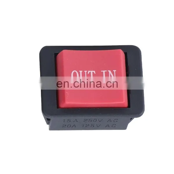 Black Red White Round 3 Rocker Switch On Off photo-4