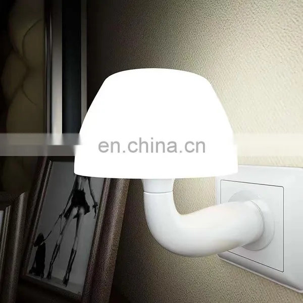 Upgraded Automatic Light Sensor Sound Sensor Control Night Light Mini 220v UK US EU Plug Led Night Lamp Light photo-5