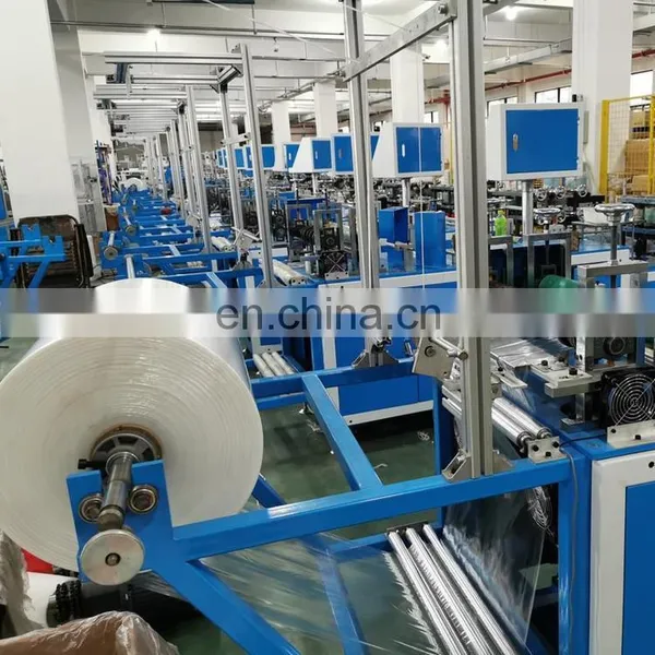 PPSB (Spunbonded Polypropylene) and PE (poly Ethylene) Disposable Hair Cover/shower Hat Making Machine photo-6