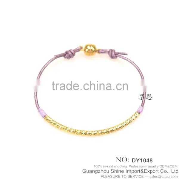 Hot New Products Brass Leather Bracelet Bio Magnetic Bracelet for Girl photo-6