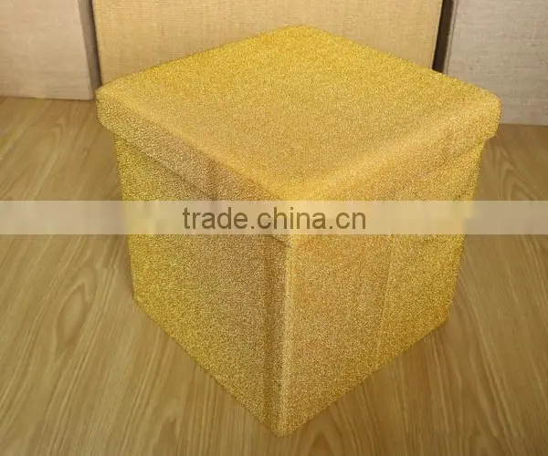 Perfect Size Foliding Square Ottoman photo-2