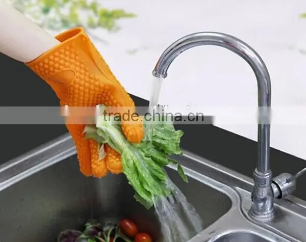 Heat Resistant Silicone BBQ Gloves photo-4