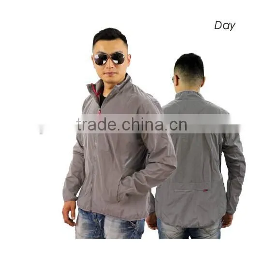 Grey Reflective Sport Jacket for Man photo-2