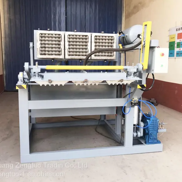 Recycling Waste Paper Egg Tray Machine / Egg Carton Forming Machine / Equipment For Small Business photo-2