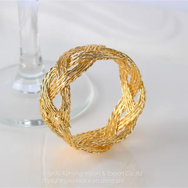Handmade Silver Colored Napkin Ring For Hotel And Restaurant photo-4