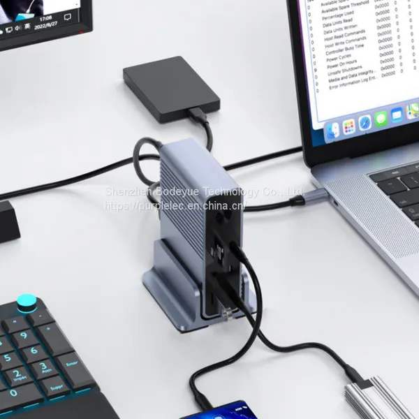 PD 100W Full Multifunction USB C Docking Station photo-3