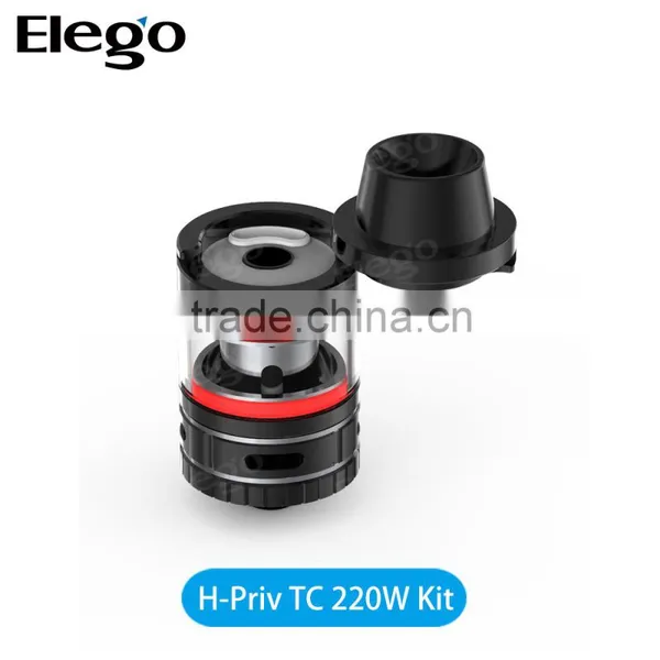 100% Original Red Triangle Design Smok H-PRIV 220W TC Mod Fit for Micro TFV4 Tank Black Silver White Color Smok H-PRIV Kit photo-5
