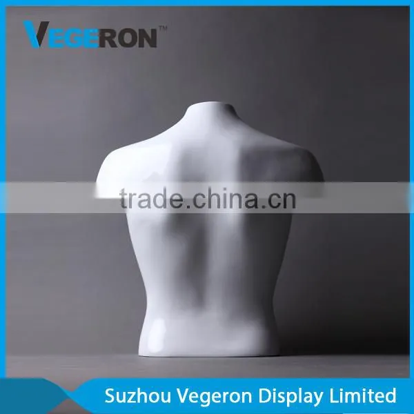 High Quality Half Body Fiberglass Male Mannequin photo-3