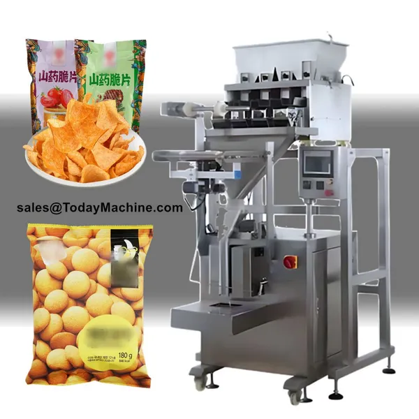 Automatic Linear Weigher Corn Powder Salt Bag Packing Machine photo-3