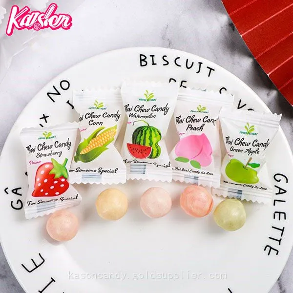 Fruit Flavor Chewy Milk Candy Thai Chew Candy photo-3