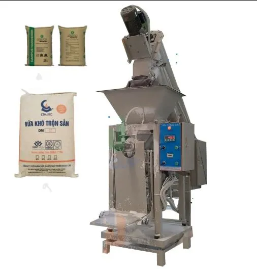 Valve Bag Filling Bagging Machine for Putty Powder, Grout, Cement, 10kg 20kg 25kg 40kg 50kg, Weighing & Packing