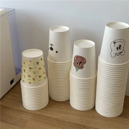 Disposable Hot Coffee Paper Cup Single Wall Cup photo-2