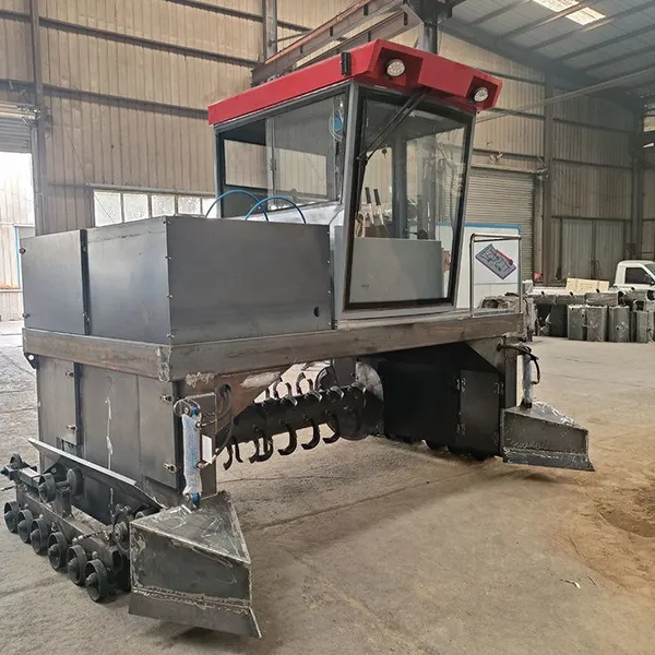 Compost Making Machine Tractor Mounted Windrow Compost Turner Machine photo-6