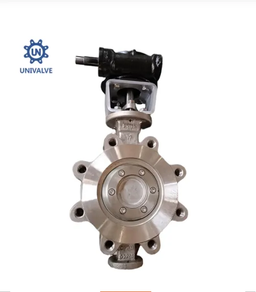 Marine Stainless Steel Double Eccentric LUG Butterfly Valve with Certificates from Major Classification Societies
