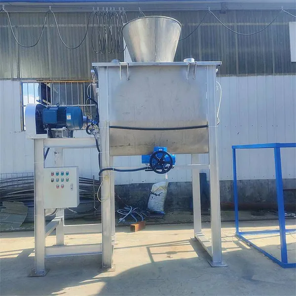 Fully Automatic Putty Powder Mixer, Chemical Powder Mixer, Horizontal Feed Mixer photo-3