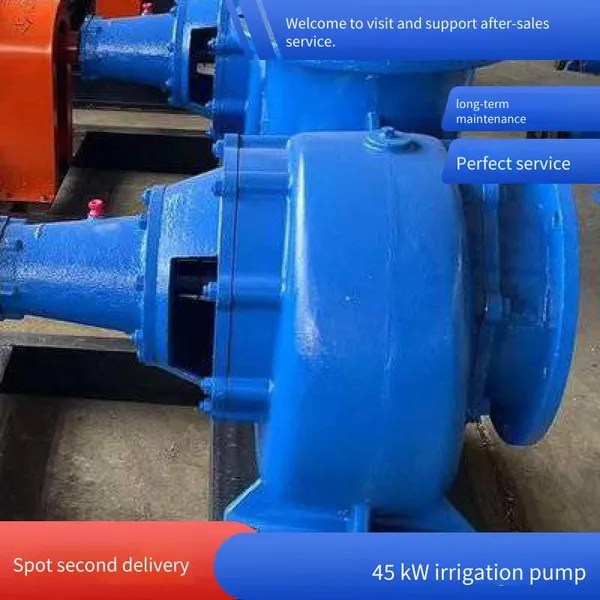 High-flow Farmland Irrigation Pump 400hw - 7 Equipped With a 45-kilowatt Motor, Volute-type Diesel Engine Horizontal Mixed-flow Pump photo-3
