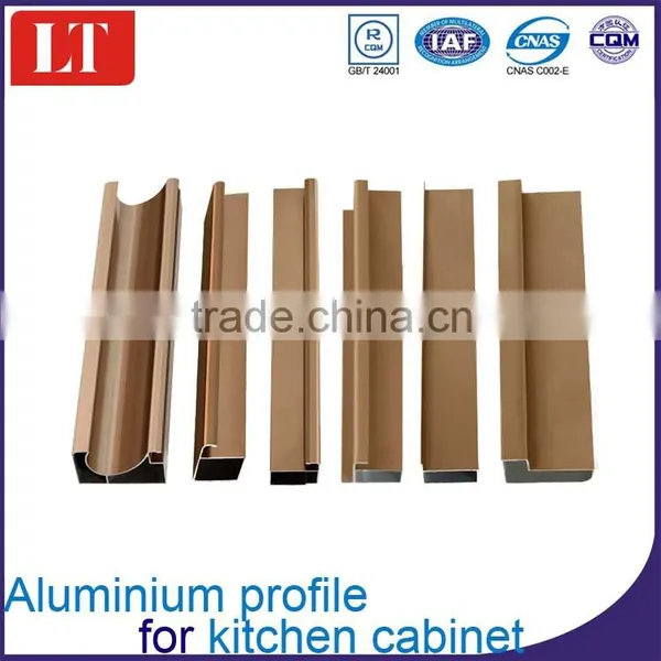 Aluminium Doors and Window Section Profile for Kitchen Cabinet photo-3