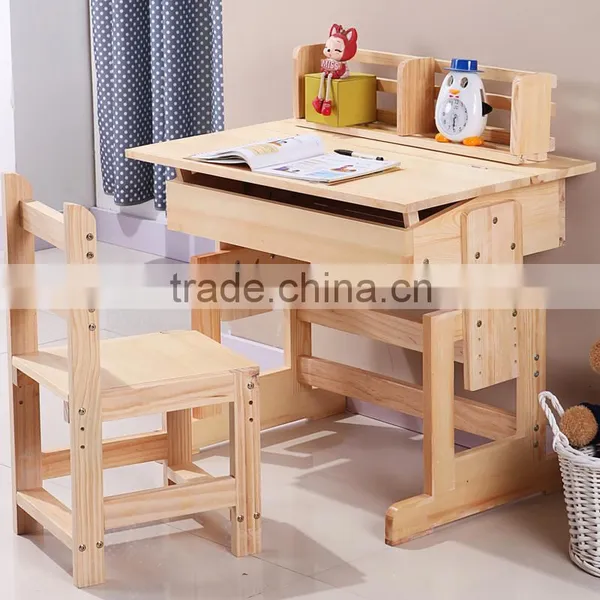 Kids Classroom Furniture Study Table and Chair photo-3