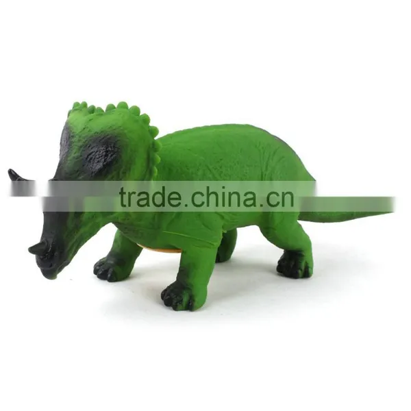 Cool Animal World Model Toys Vinyl Dinosaur Toys With IC Sound for Children photo-6