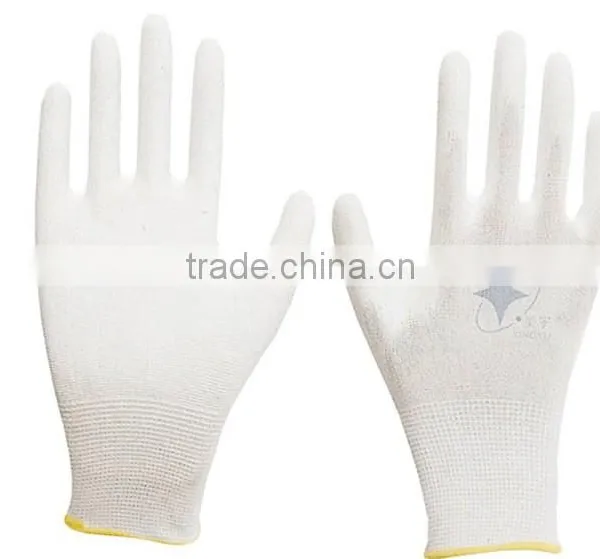 pu Coated Antistatic Gloves/ PU Coated Working Cut Resistance Gloves