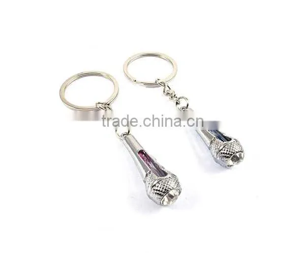 Cheap Keychains in Bulk Microphone Promotional Keychains photo-2