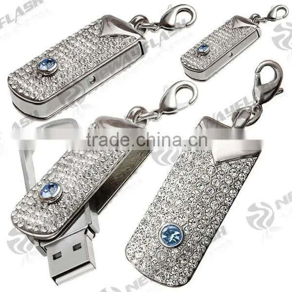 OEM Promotional Swivel Usb Flash Drive ,electronic Gifts Keychain