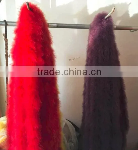 Fashion Ostrich Feather Winter Fur Garment Raw Material