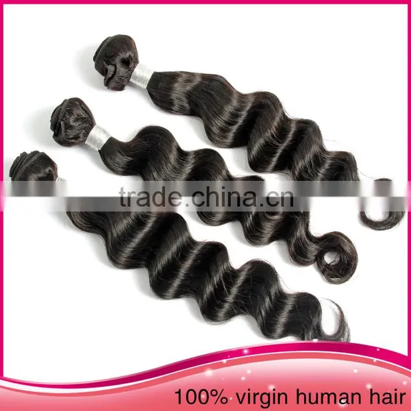 New Arrival Brazilian Loose Wave Human Hair Extensions Premium Jazzy Hair Extensions Cheap Virgin Brazilian Body Wave Hair Quality Choice photo-2