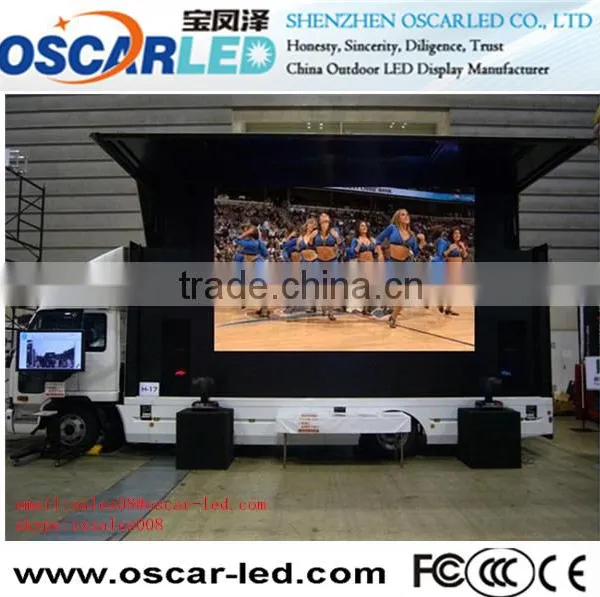 Waterproof and Shockproof Play Full Xxx Video Outdoor Advertising Mobile Led Display/truck Mobile Advertising Led Display photo-6