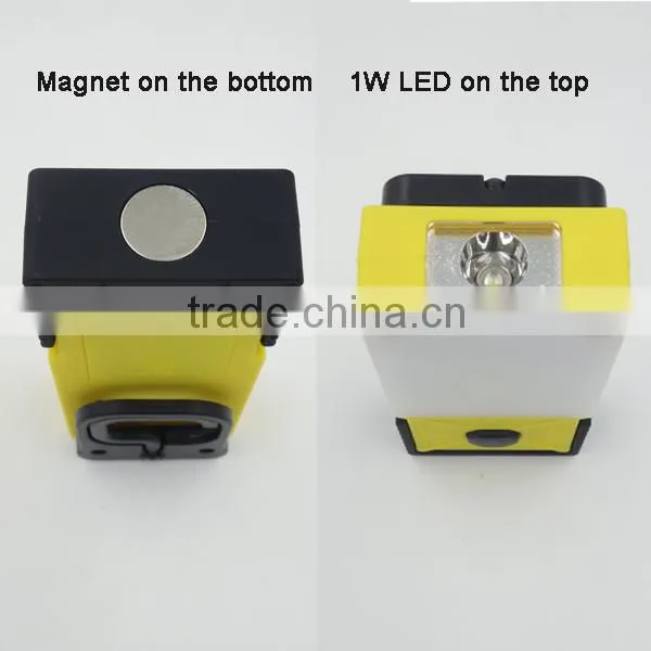 3W COB And 6 SMD Magnetic LED Work Light Poweredy By Dry Battery photo-5