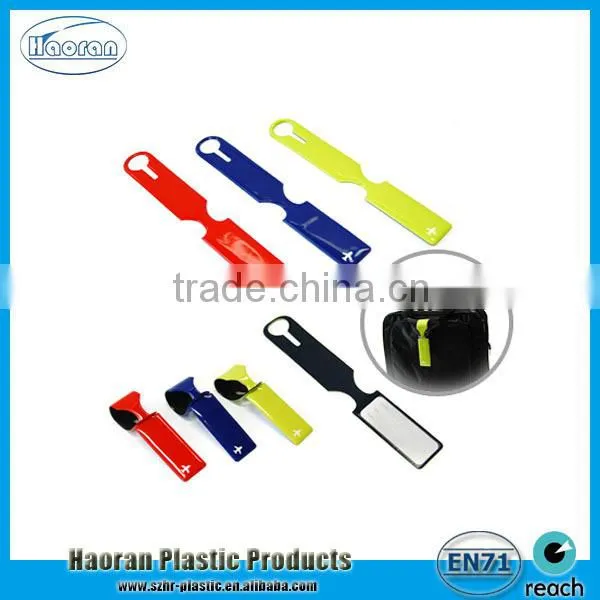 Shinny Round Shape Soft PVC Luggage Tags photo-3
