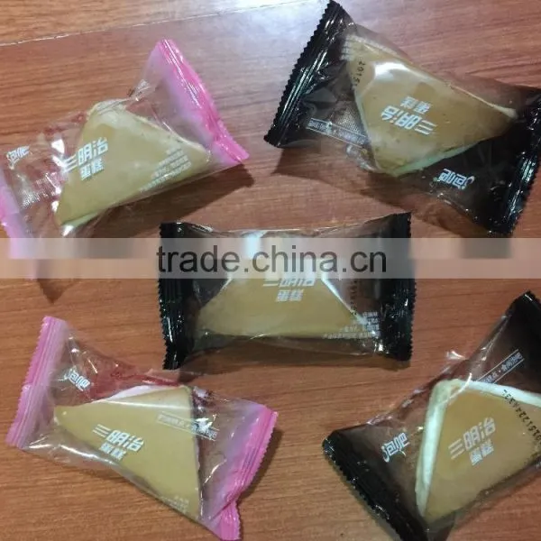 Triangle Sandwich Packaging Bag/ Sandwich Bag/cake Packaging/food Grade Plastic Packaging Roll Film photo-5