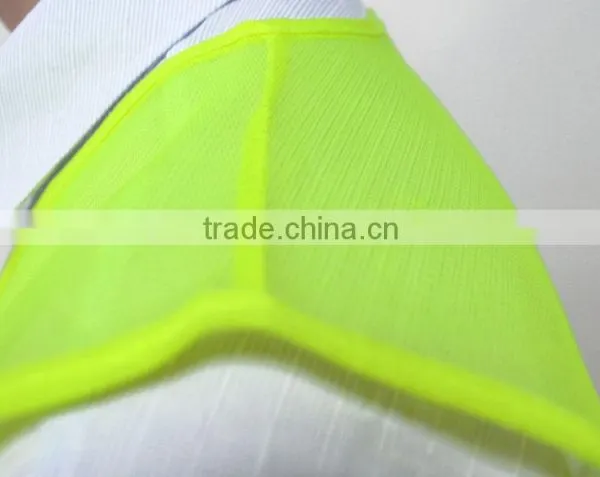 Yellow Simple Style Safety hi Viz Vest photo-5