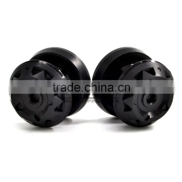 BJ-Screws-3004 Black Color M6 CNC Aluminum Motorcycle Frame Sliders photo-2